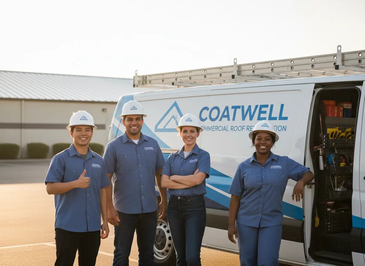 Commercial roof coating company in Climax, GA